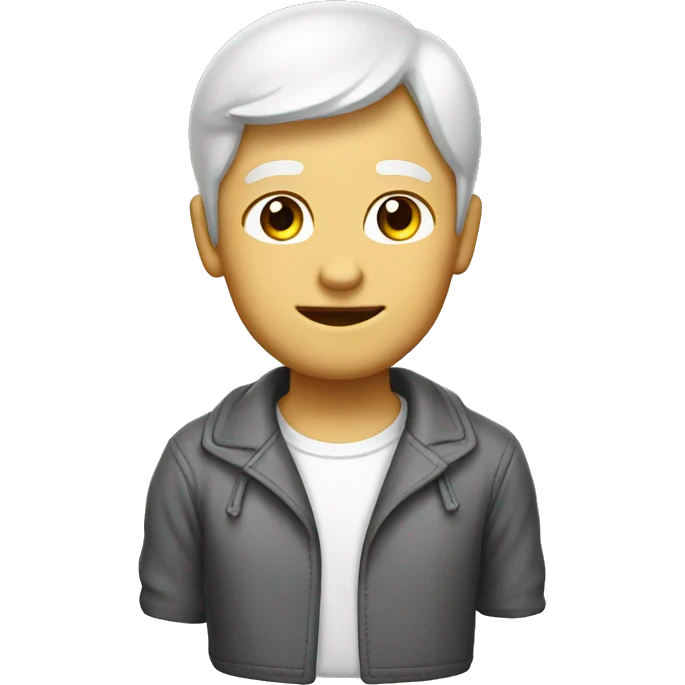 Witte strik emoji
