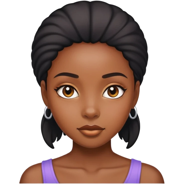 black girl emoji