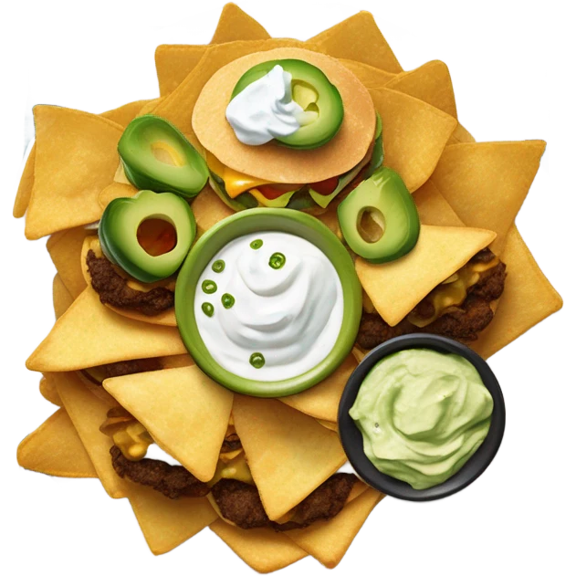 Nachos and sliders emoji