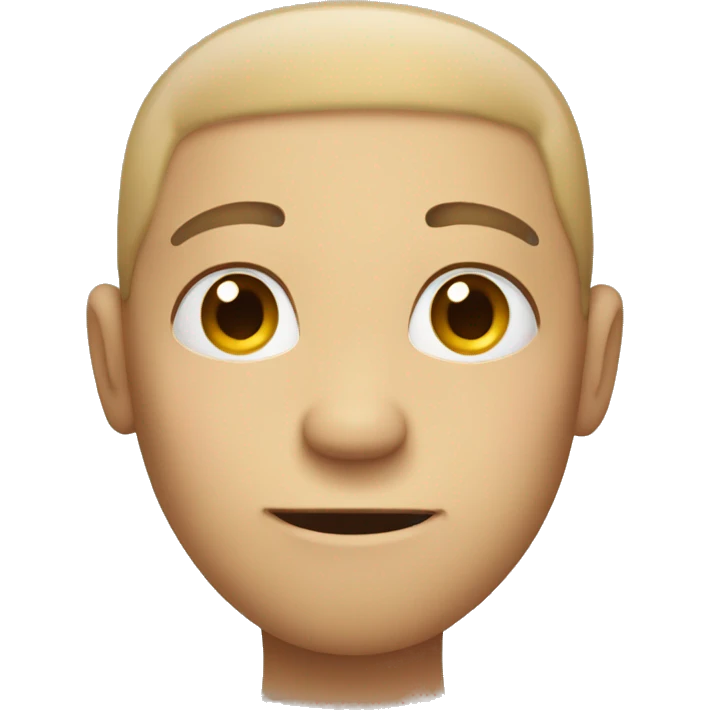 Shy face emoji