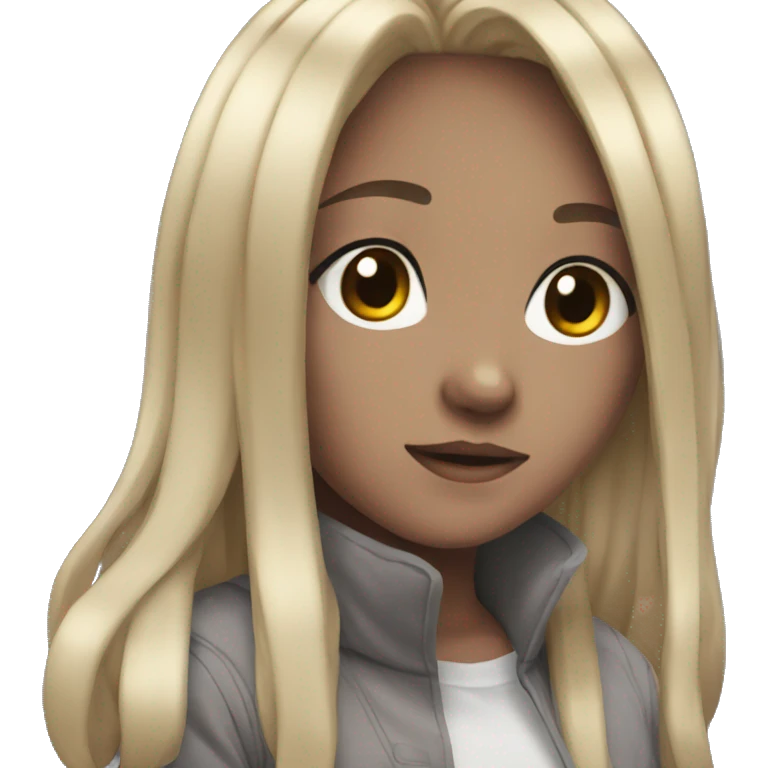 Anime girl emoji