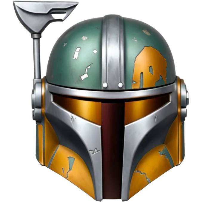 Mandalorian helmet emoji