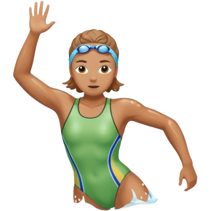 swimmer Athlete in Action emoji