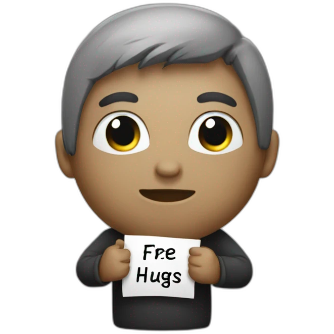 free hugs emoji