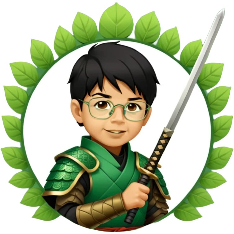 Emerald Samurai emoji