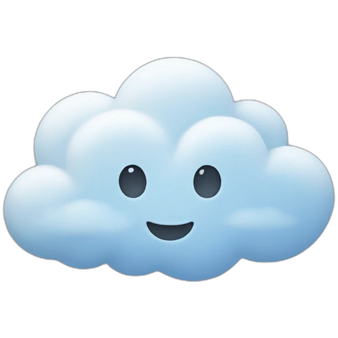 cloud emoji