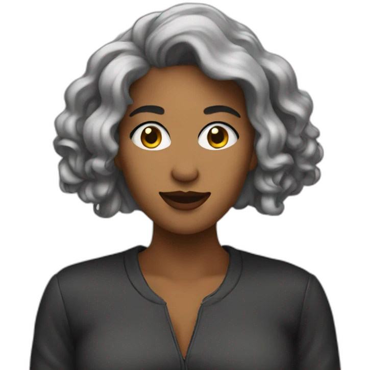 Nej chanteuse emoji