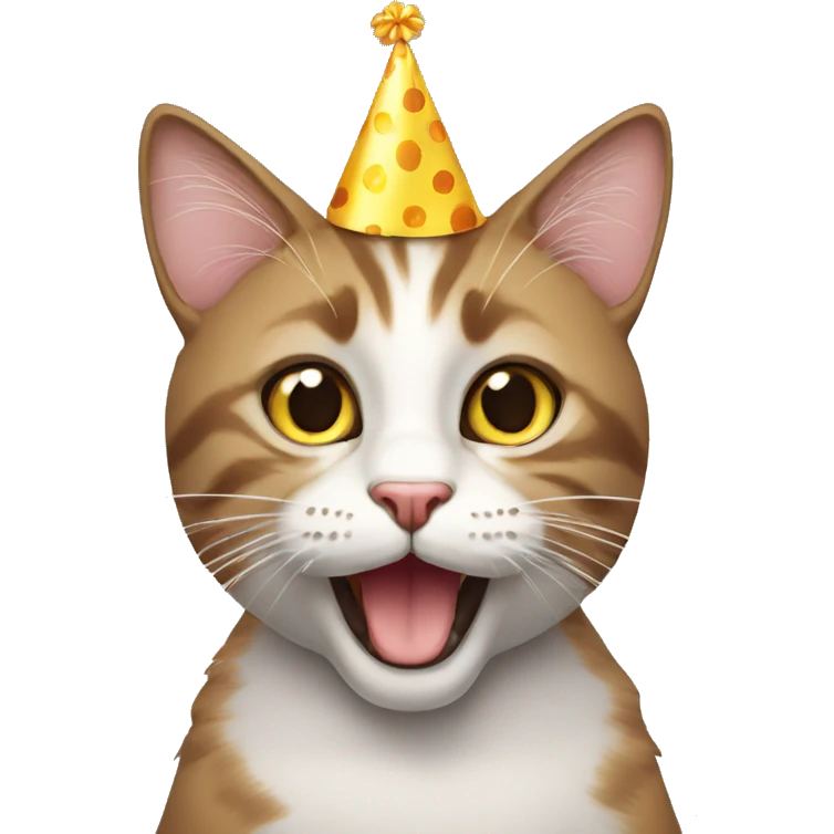 cat-birthday emoji