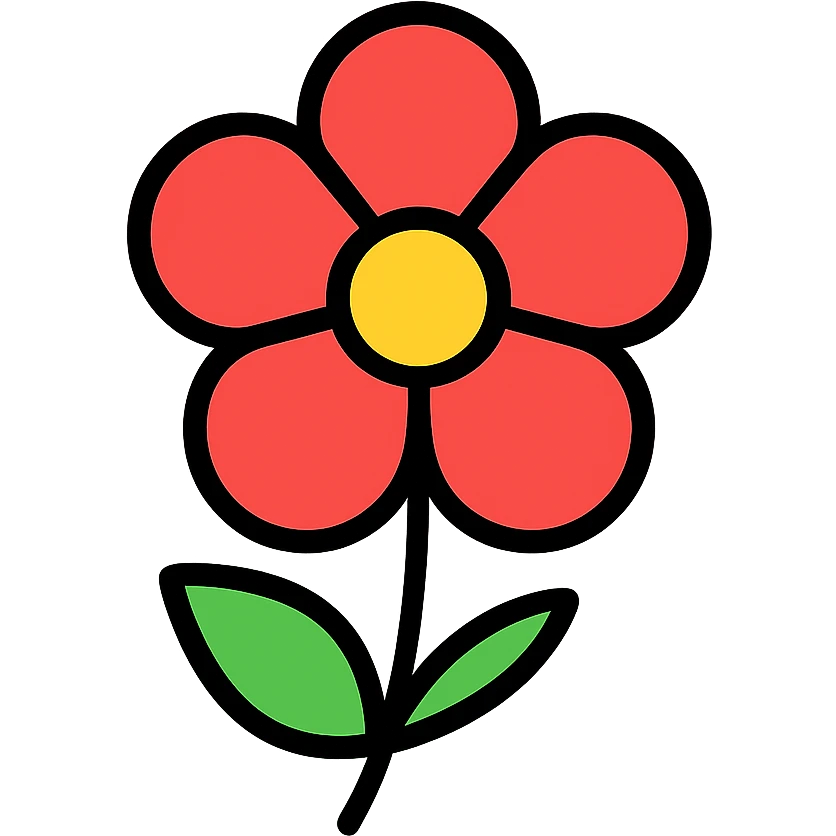 a flower emoji emoji