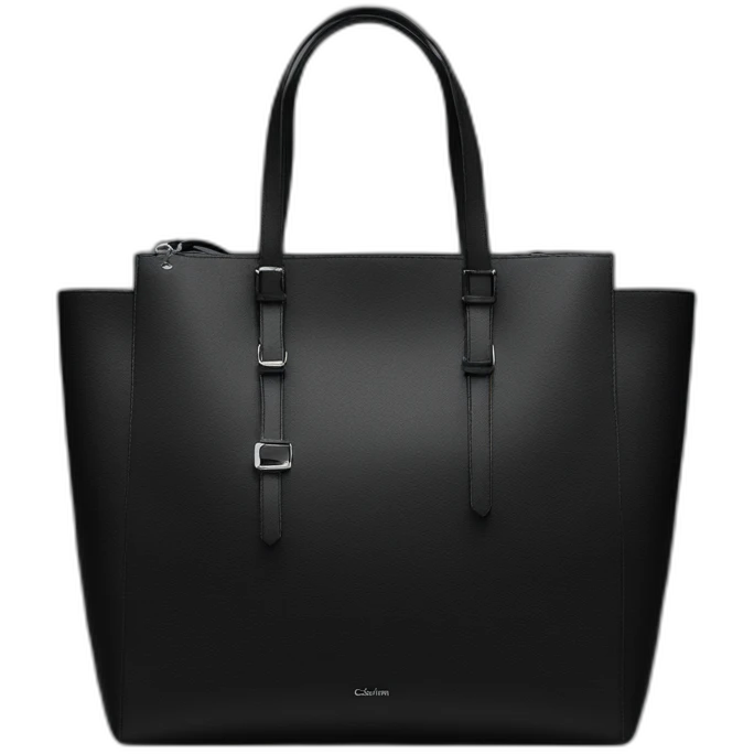black calvin klein bag emoji