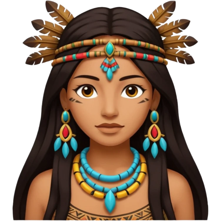 An amazonic beatiful woman emoji