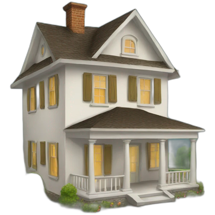 talking house emoji