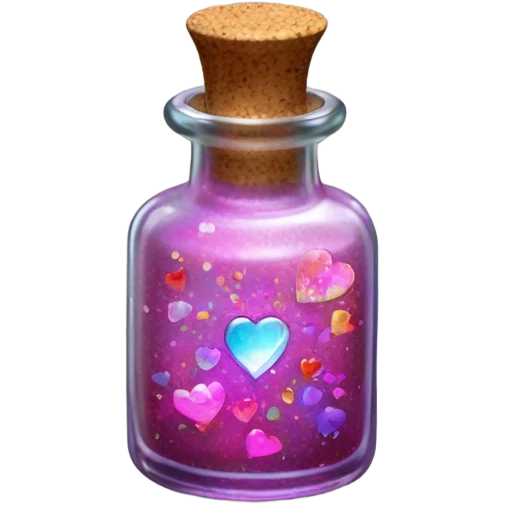 Love potion emoji