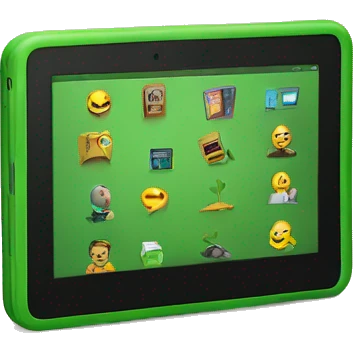 Green Kindle emoji