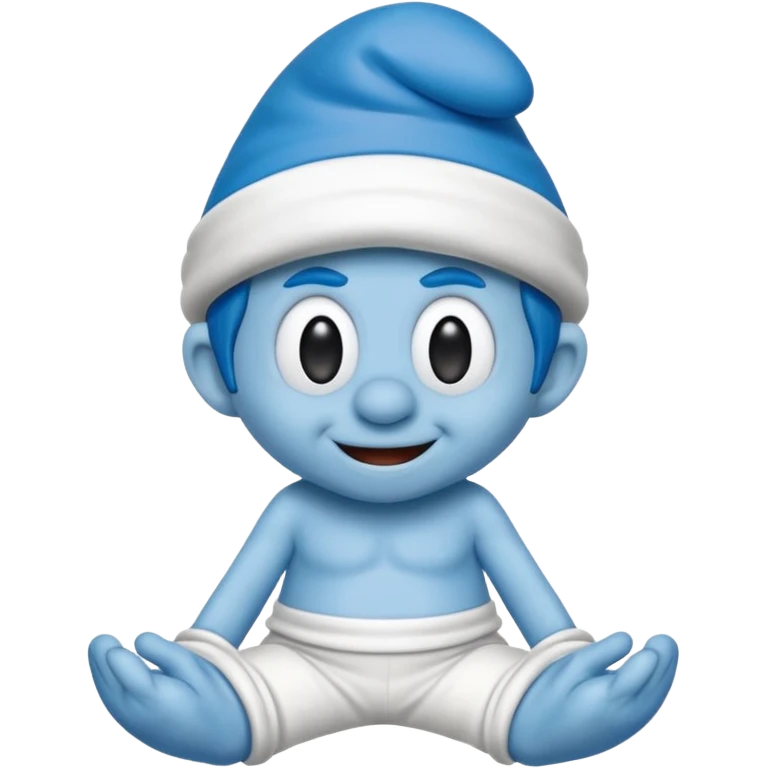 Smurf emoji