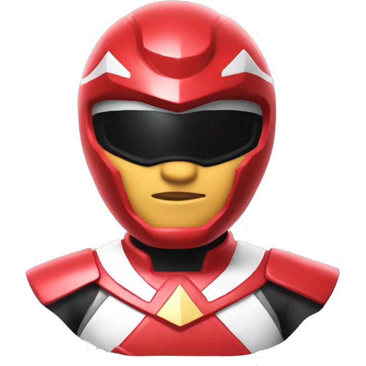 Red ranger emoji