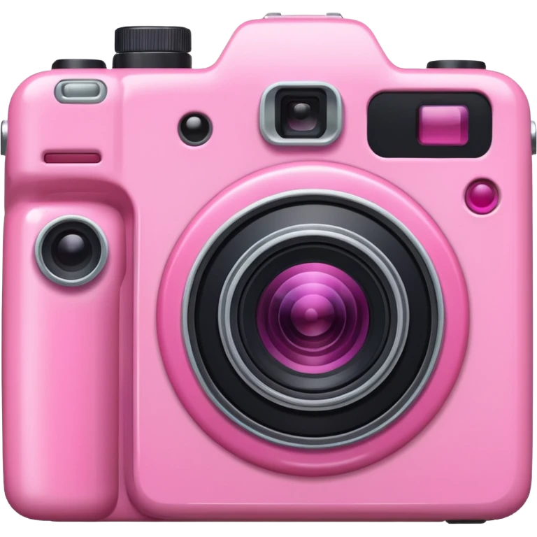pink meet camera  emoji