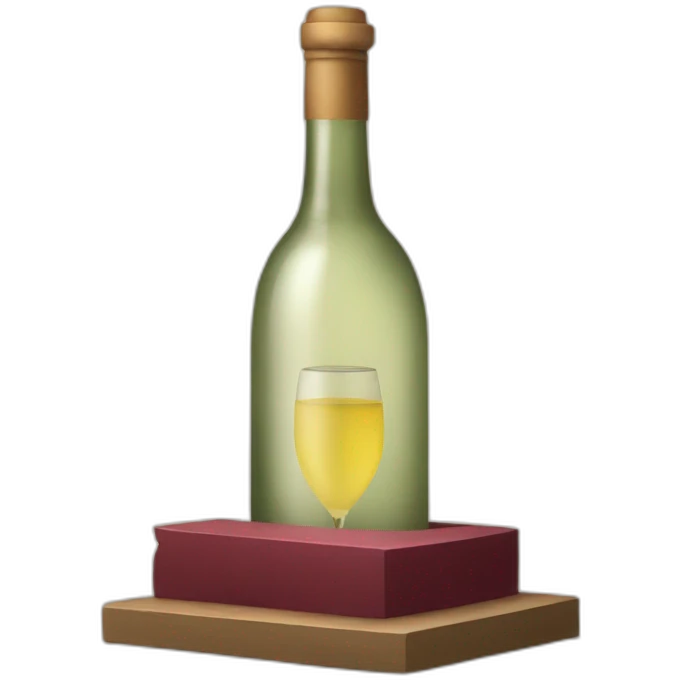 wine under the guillotine emoji