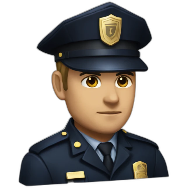 TI1000 cop emoji