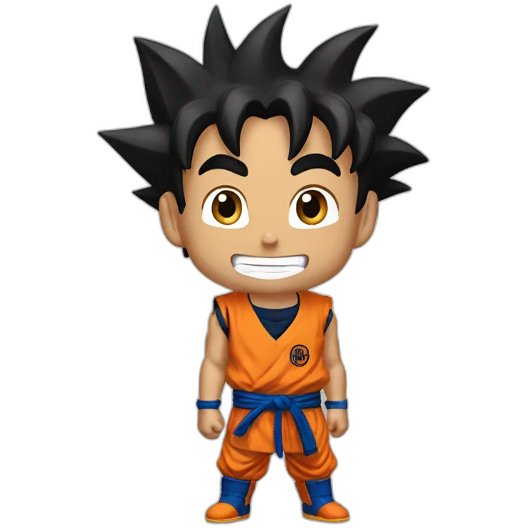 does goku clean nuts? emoji