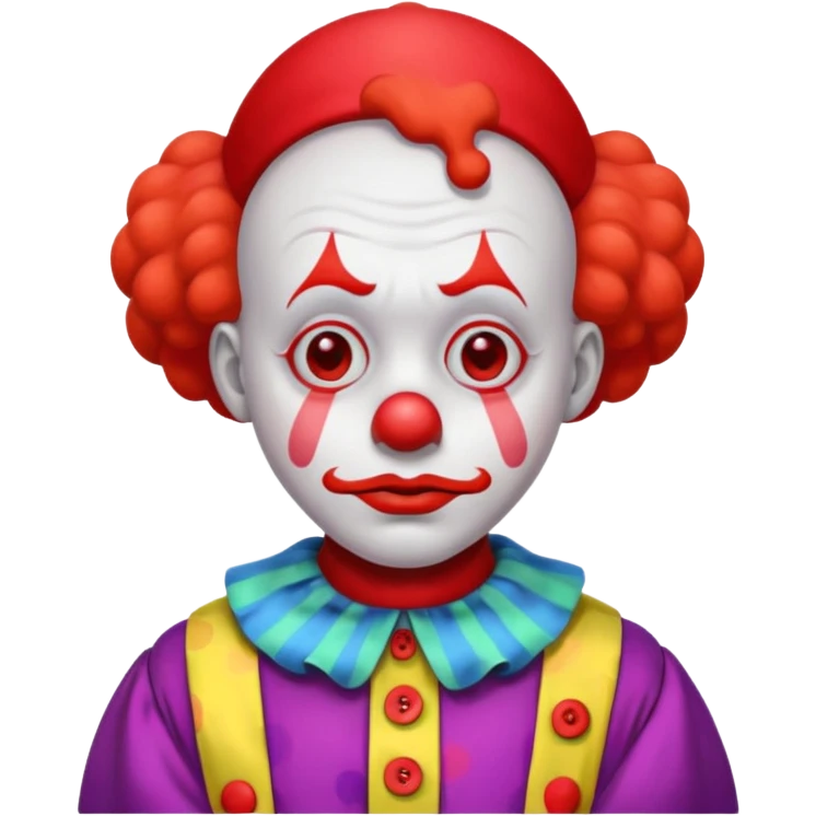 sad clowns emoji