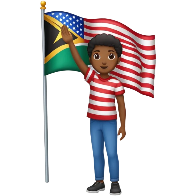african american flag  emoji