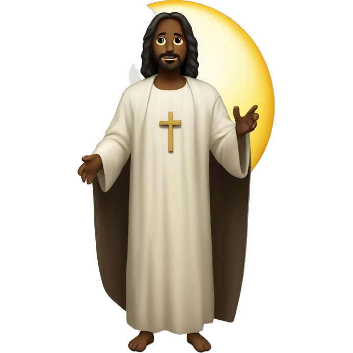black jesus emoji