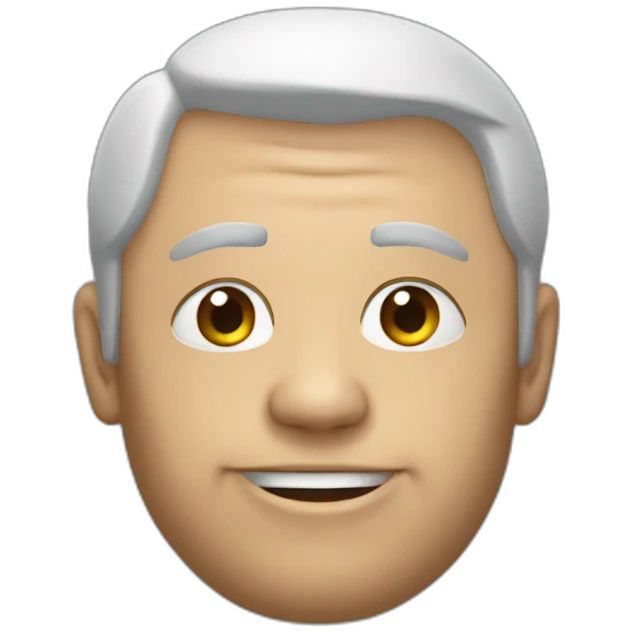 Un mec gros emoji