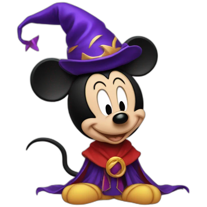 Mickey Mouse sorcerer emoji