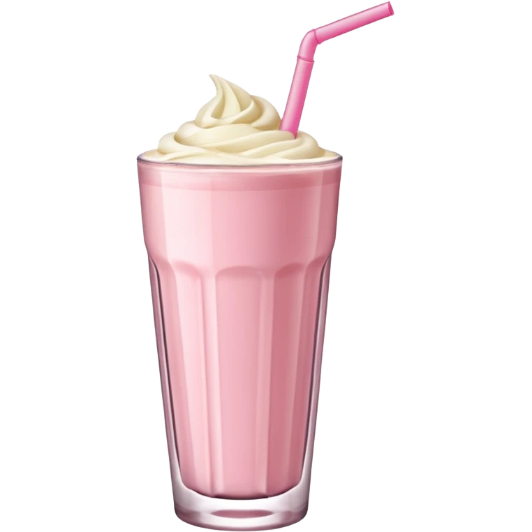 Batido rosa emoji