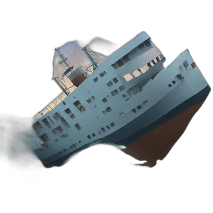 sinking ship emoji