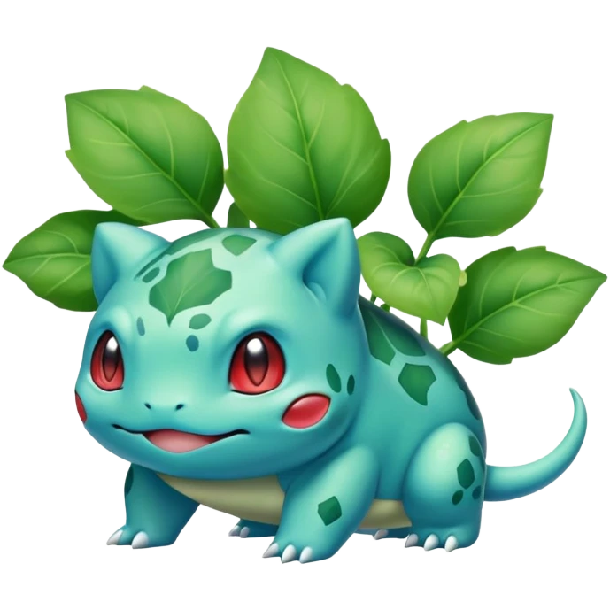 Bulbasaur from anime emoji