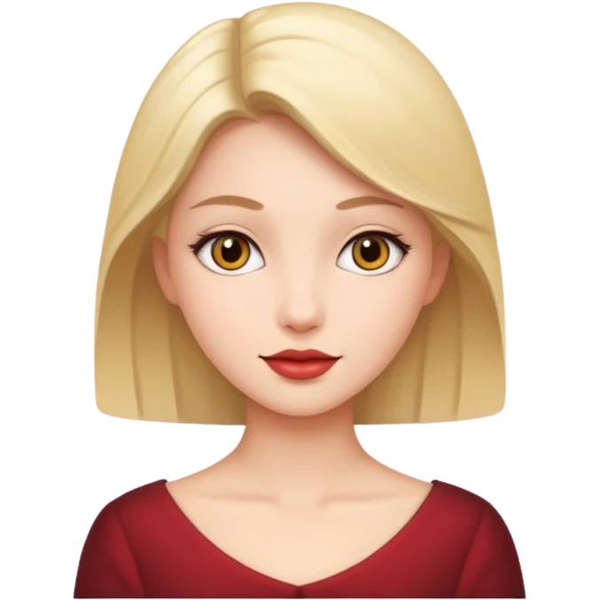Elegant girl emoji