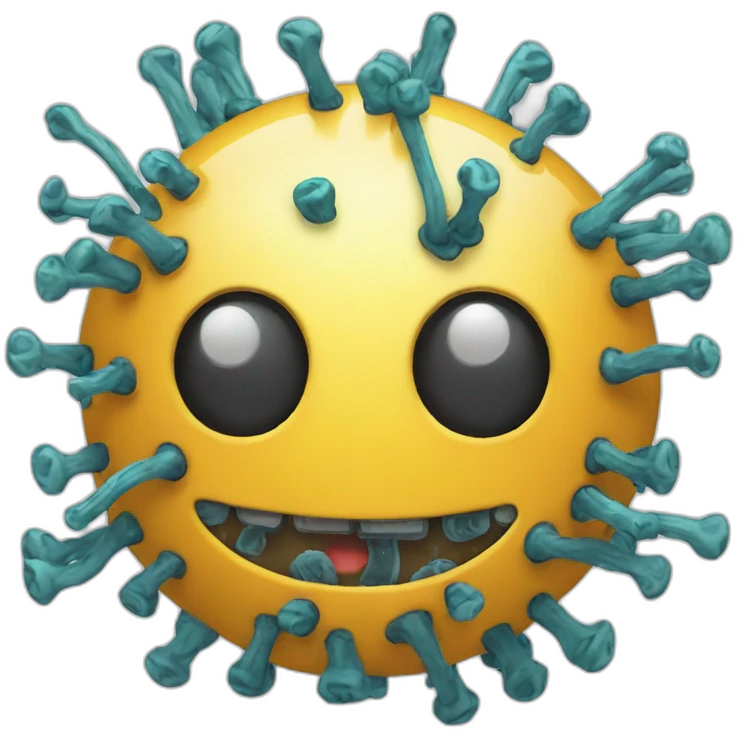 computer virus emoji