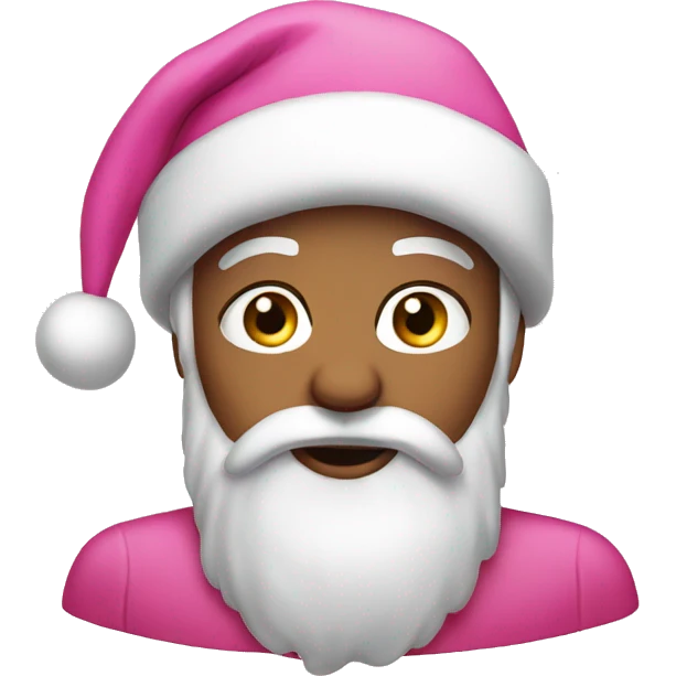 pink christmas  emoji