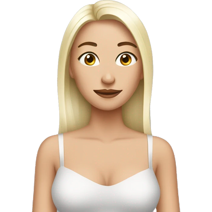 Woman taking mirror pic emoji