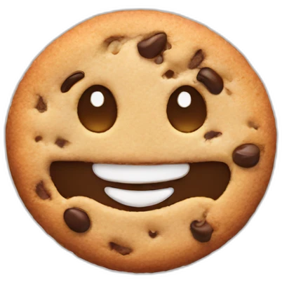 Smile-cookie emoji