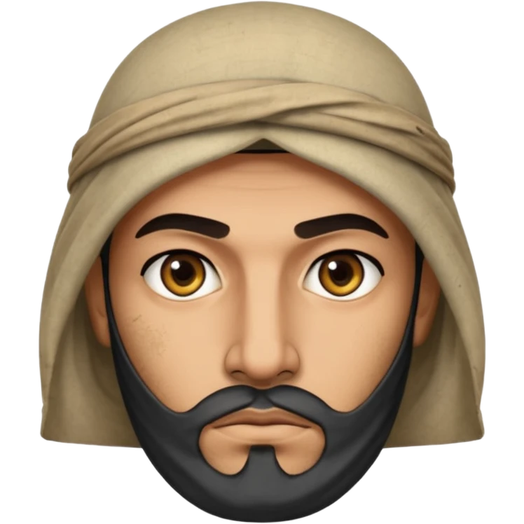 Arab 1984 soldier face emoji
