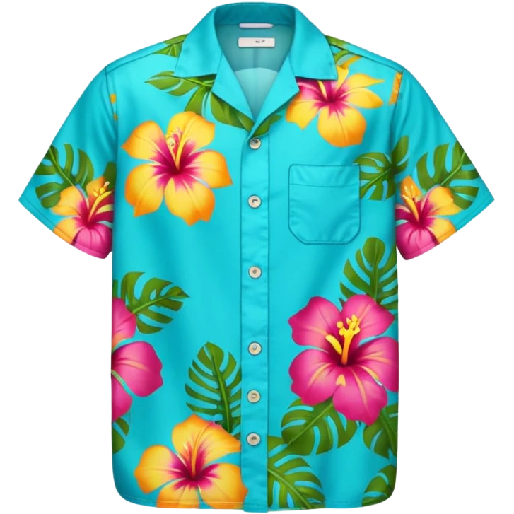 hawaiian shirt emoji