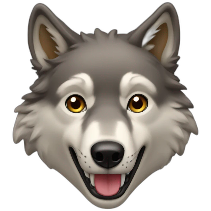 Wolf eclair emoji