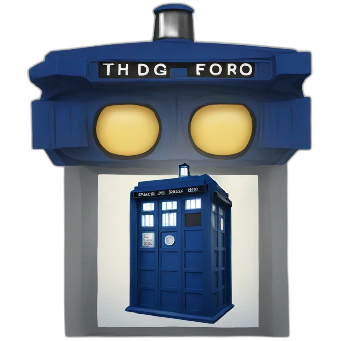 Tardis emoji