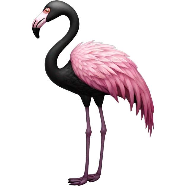 Gothic flamingo  emoji