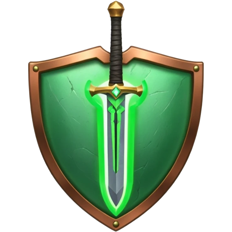 discord emoijis for a sword shield and healing icon in the same styler emoji