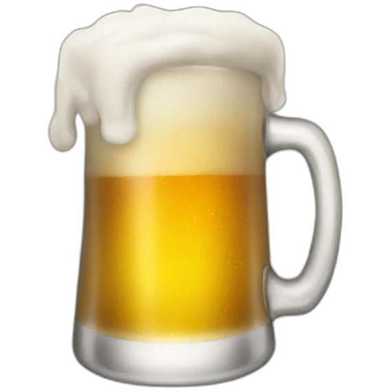 Dit drink beer emoji