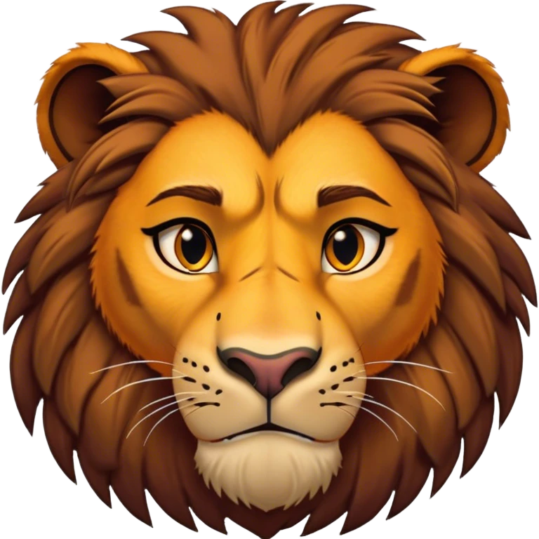Scar from Lion King with scar emoji