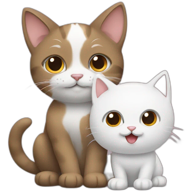 a cat holding a cat emoji