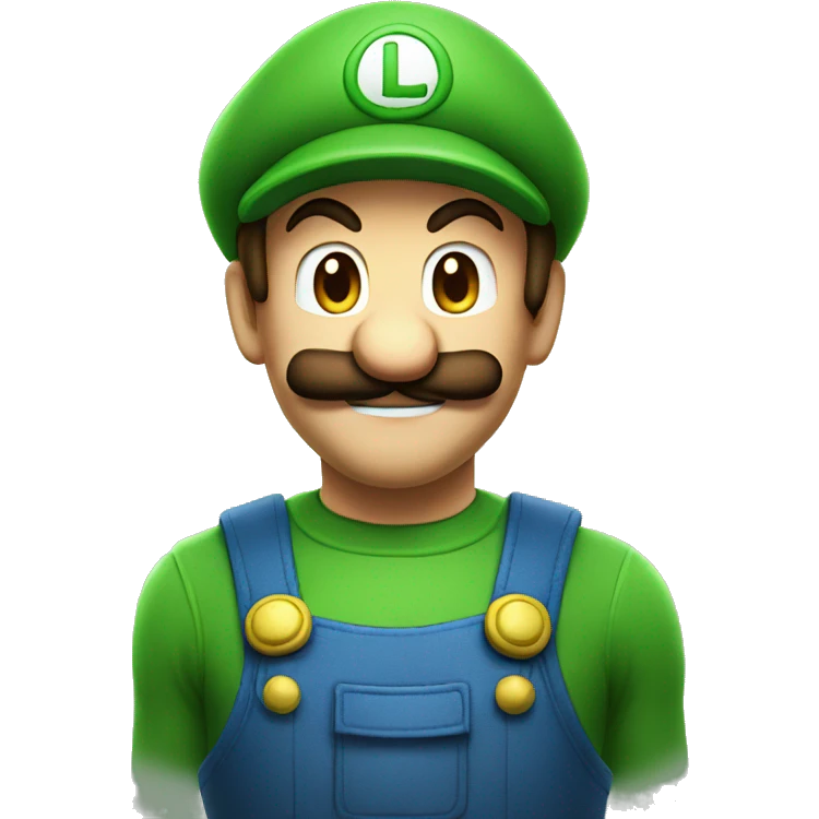 badass Luigi emoji