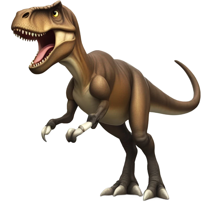 T rex riding horse emoji