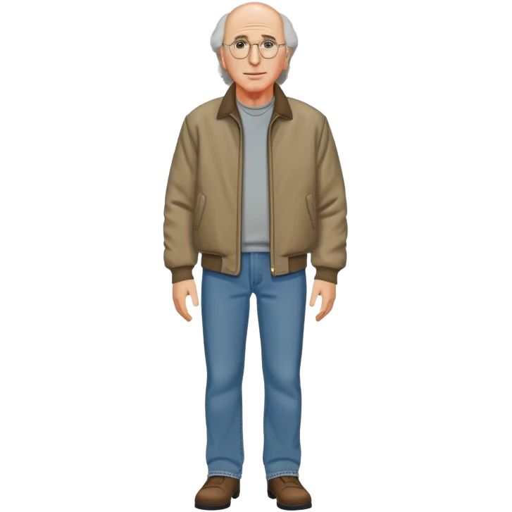 Larry David full body, Seinfeld  emoji