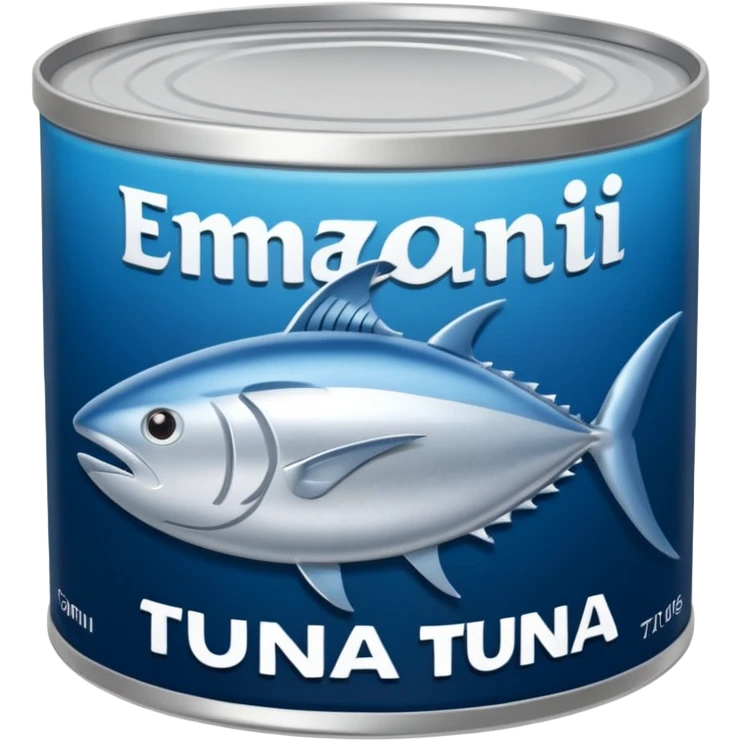 Create a logo using the FISHWIFE TINNED TUNA graphics  emoji